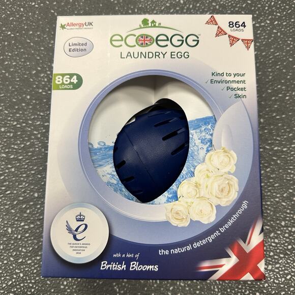 Ecoegg Laundry Egg 864 Loads Reusable Limited Edition British Blooms - Picture 1 of 6